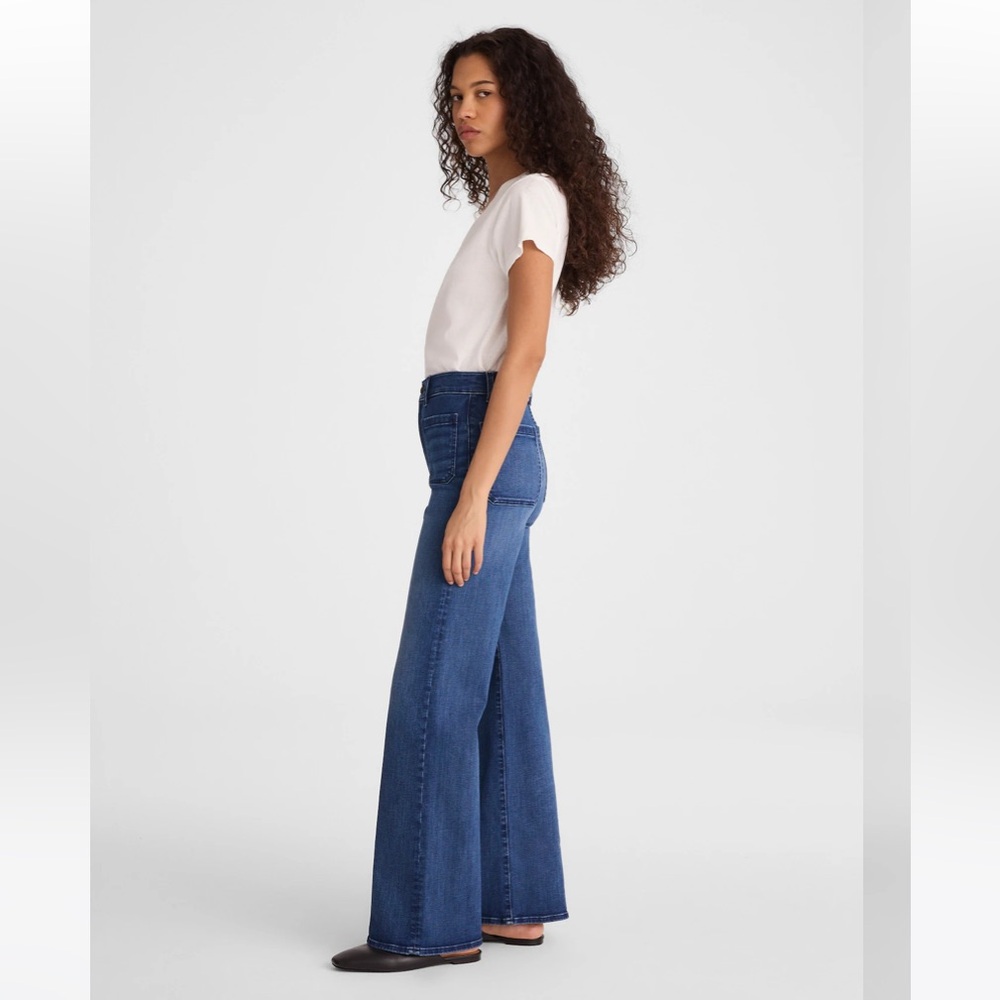 Madewell Emmy Wide Leg Jean - Picture 6 of 7
